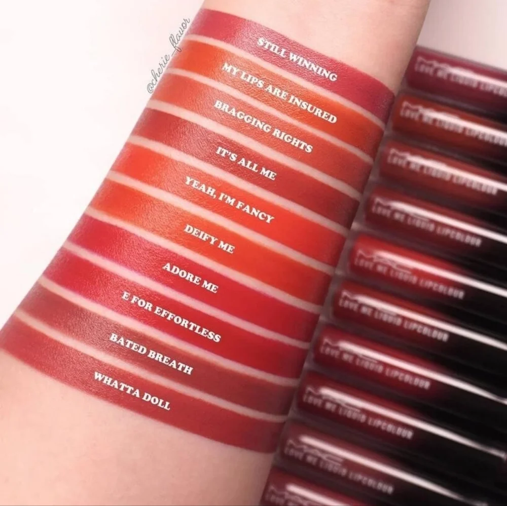 Whatta Doll MAC Cosmetics Love Me Liquid Lipstick Rosy Pink Brand New In Box